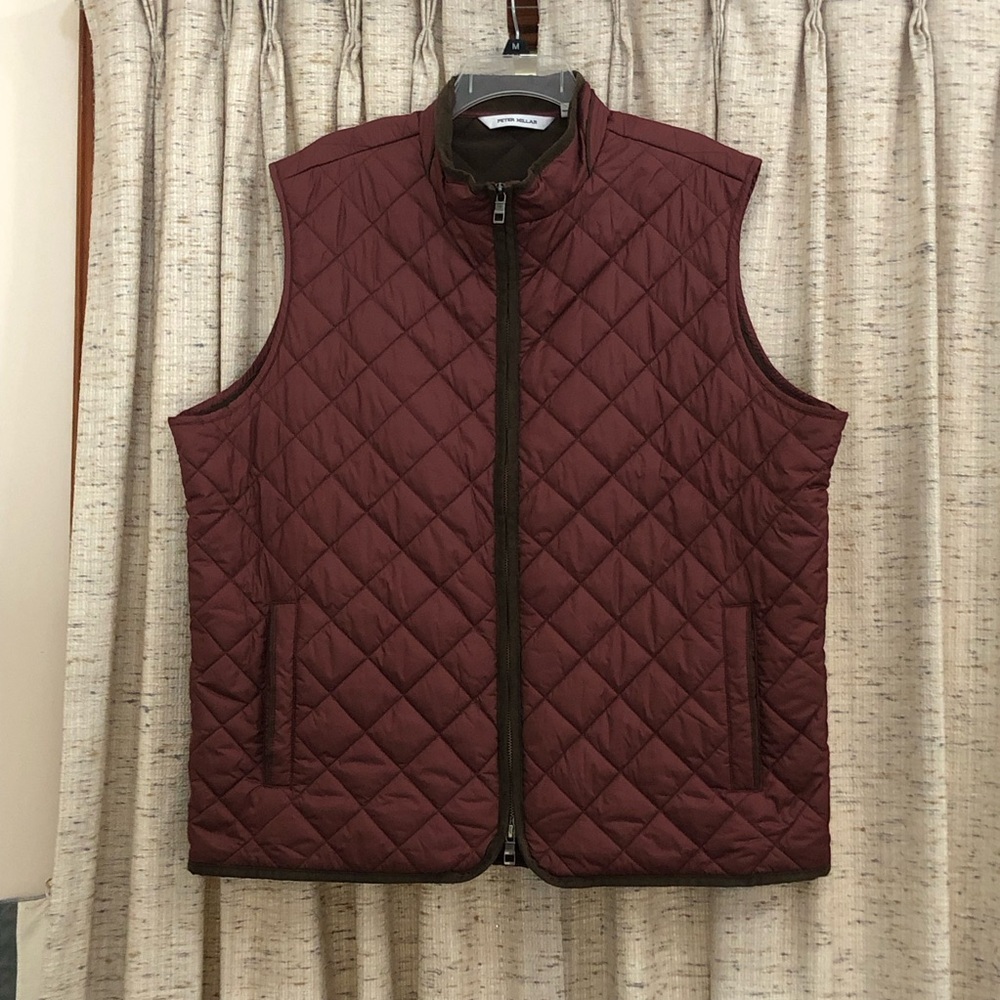 Peter Millar Men's Essex Quilted Travel Vest
